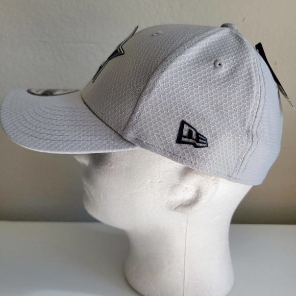 New Era Dallas Cowboys 39Thirty Size Small Medium Gray Hat Cap New With Defects - Picture 4 of 9
